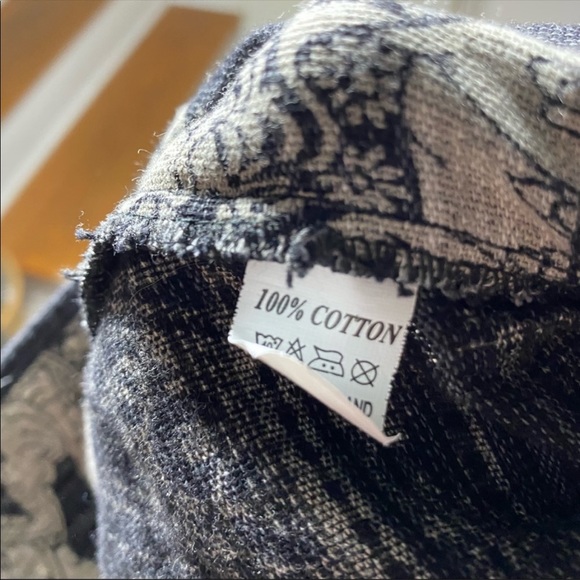 *SOLD* Kamana Batik Black & White Elephant Bohemian Pants Harem Pants Cotton - Picture 5 of 6